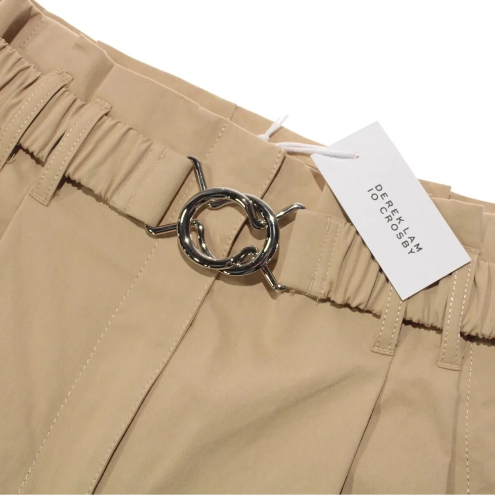 10 Crosby Derek Lam Paperbag Waist Trousers - Picture 2 of 3